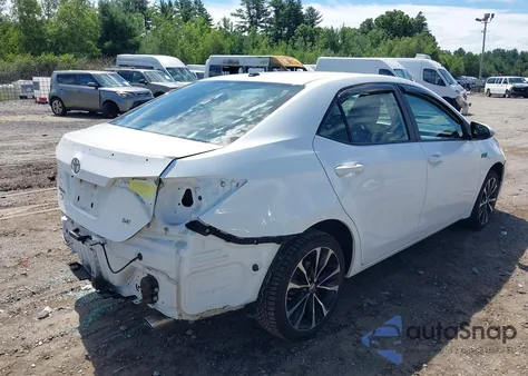 2017 Toyota Corolla Se из США, поврежденный, VIN 2T1BURHE1HC827167